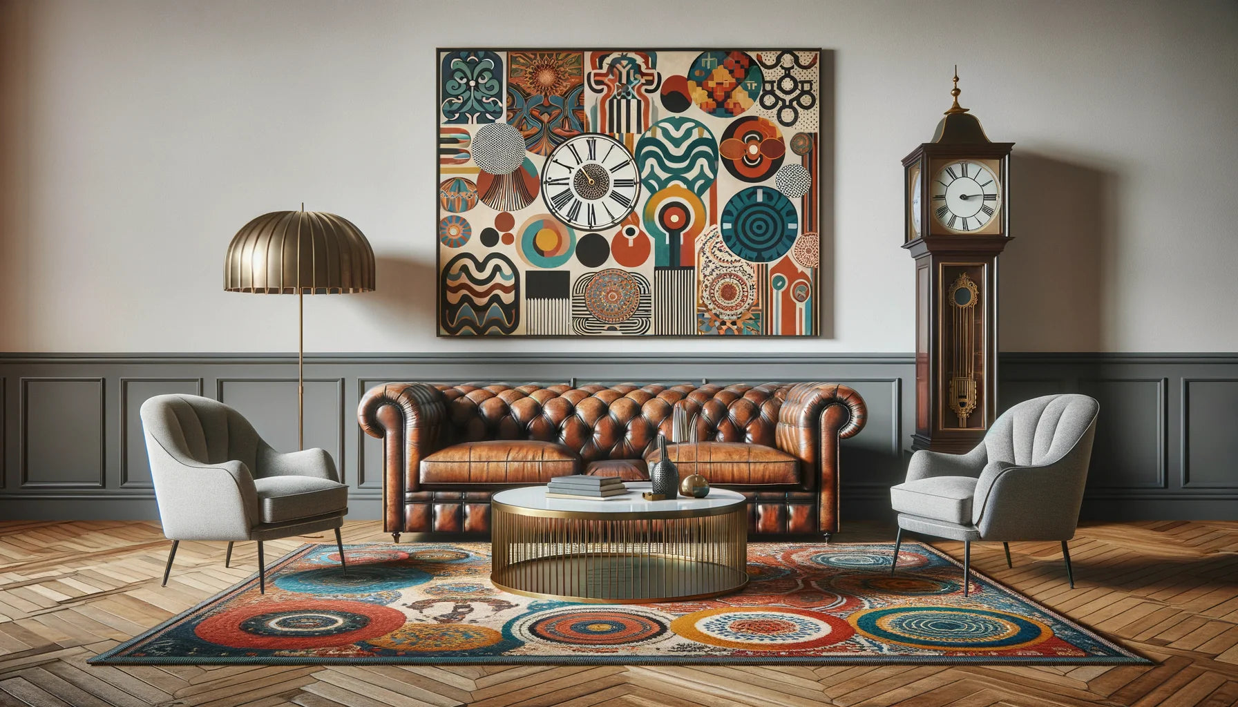 Eclectische-Woonkamer-Vintage-Modern-Mix