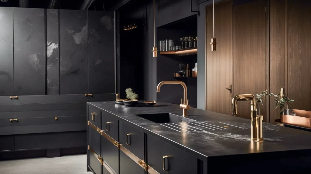 Donker Scandinavisch Interieur