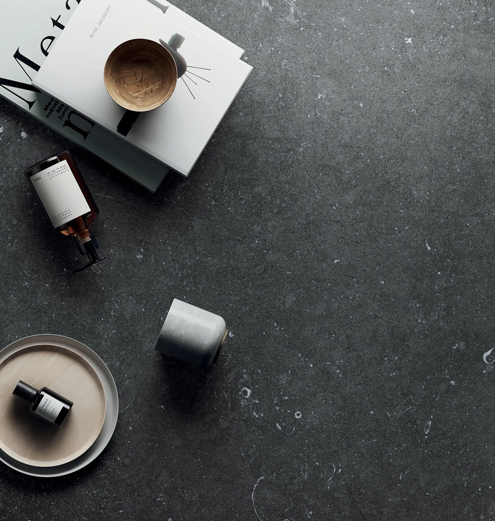 Betonlook tegels woonkamer