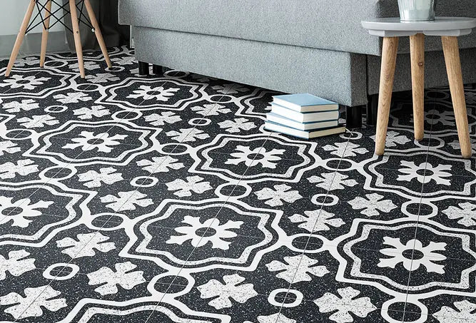 portugese tegels vloer hal