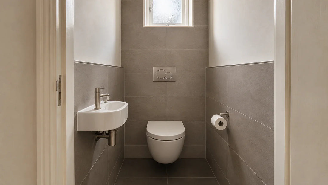 Toilet betegelen tot het plafond of niet? Voor- en nadelen
