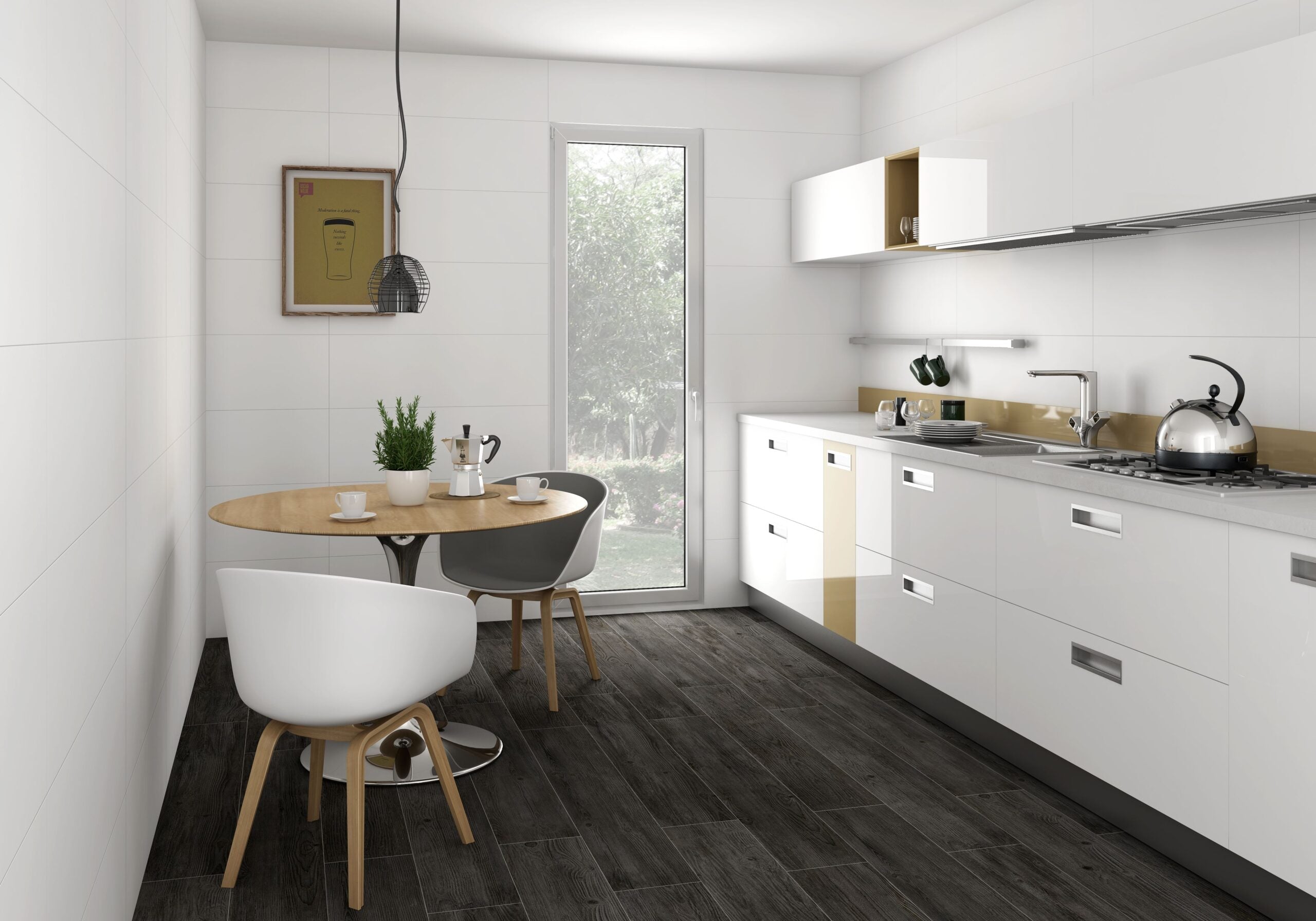 witte tegels keuken inspiratie