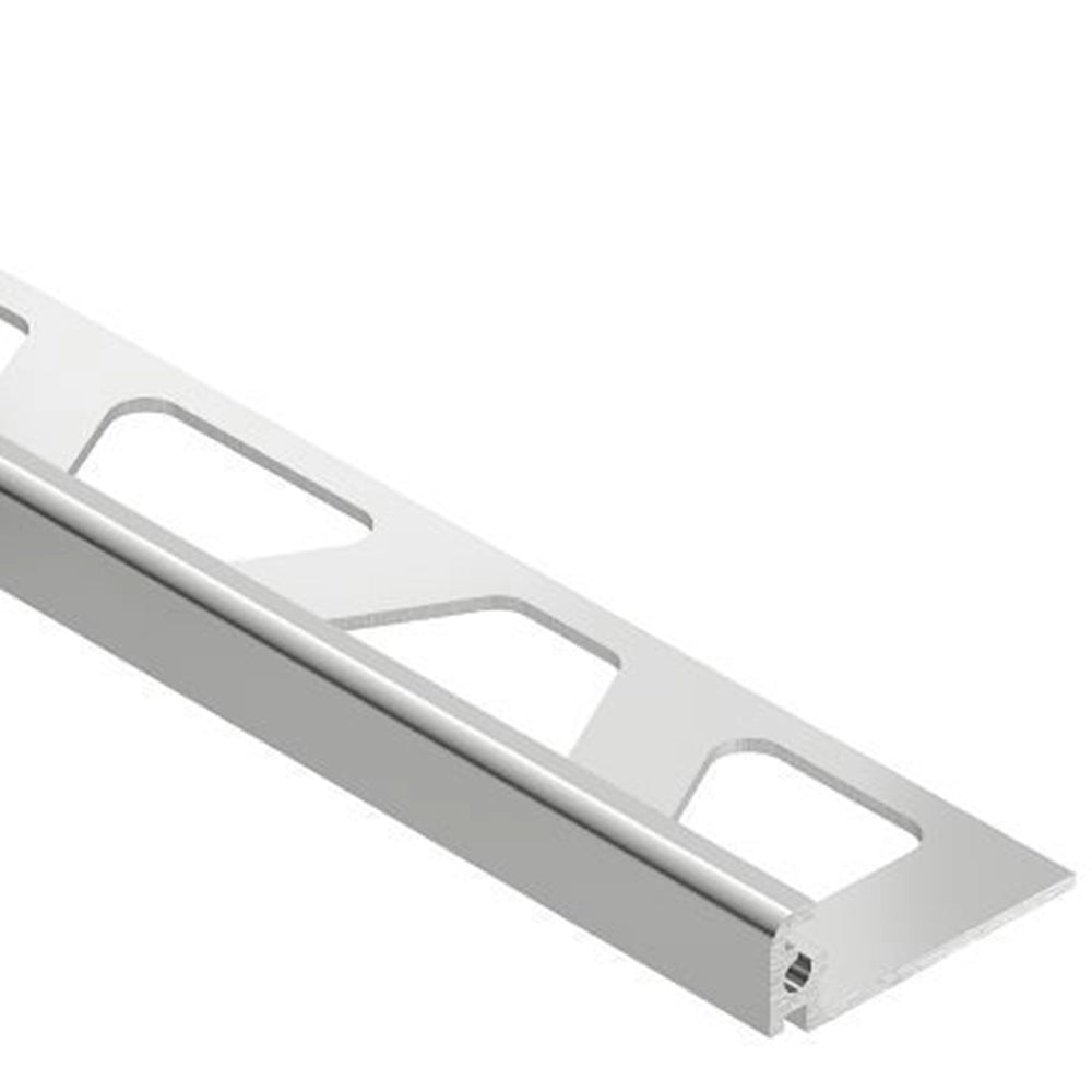 Schlüter Jolly - Tegelprofiel - H=10cm - L=300cm - Aluminium - Gepolijst - Chroom - A100ACG