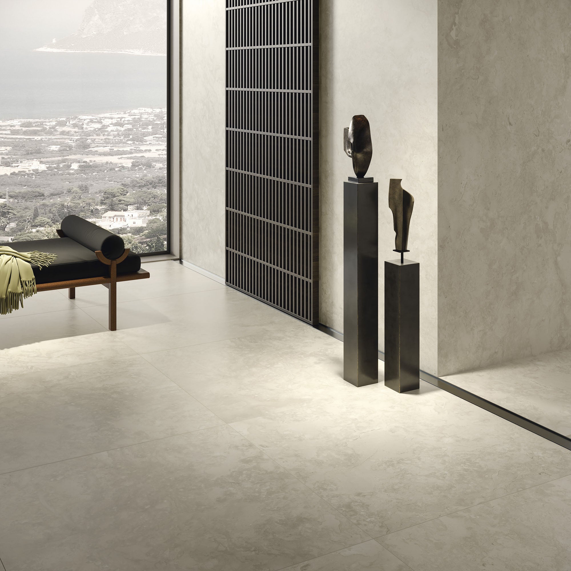 Betonlook – Tuintegels – Beige – 60x60cm – Mat – C05POER