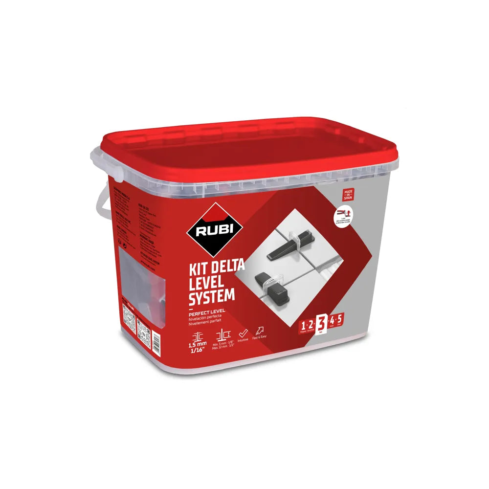 Rubi Delta Levelling Systeem Kit Brida - 1,5mm