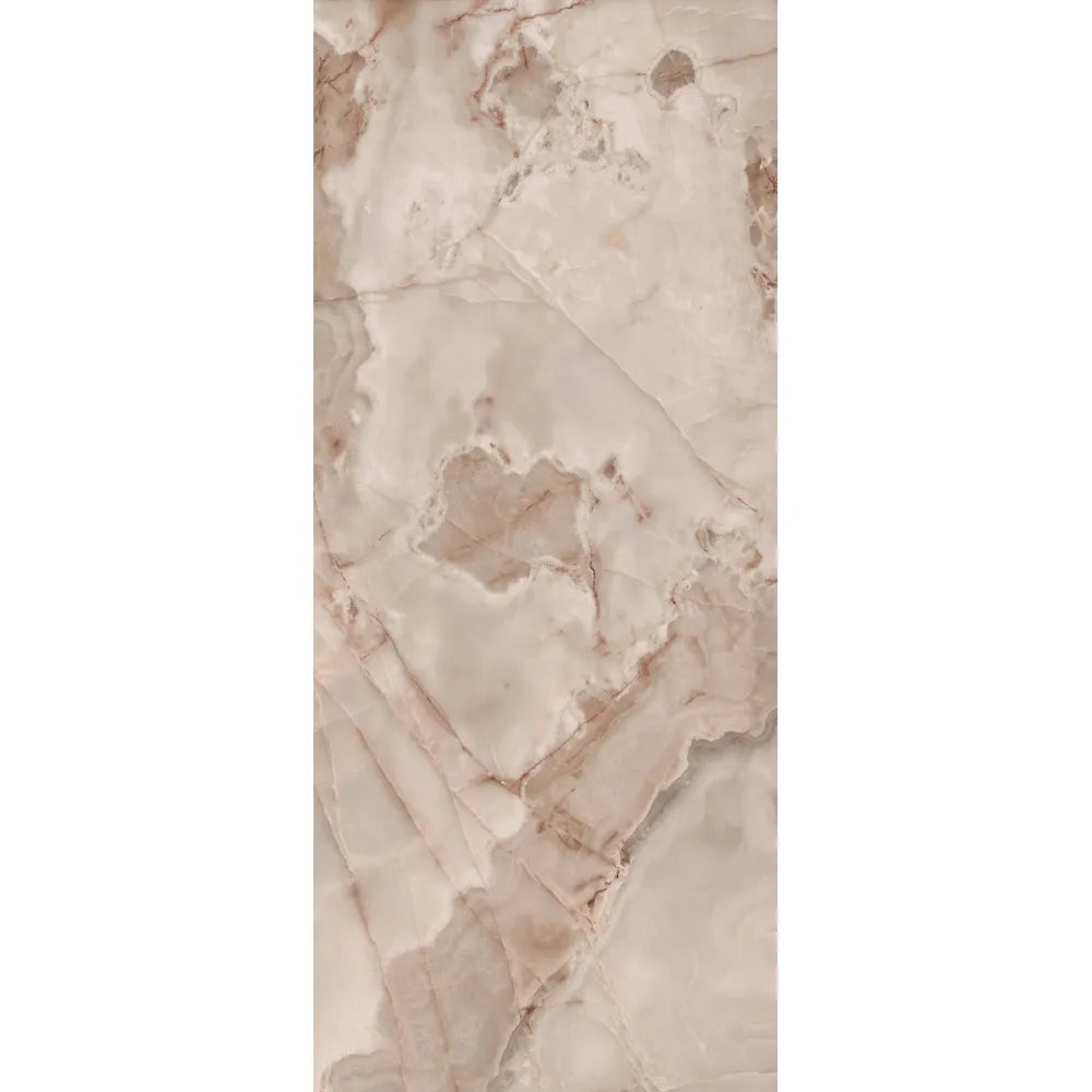 Marmerlook – Vloertegel – Roze – 120x280cm – Mat – F52RERO