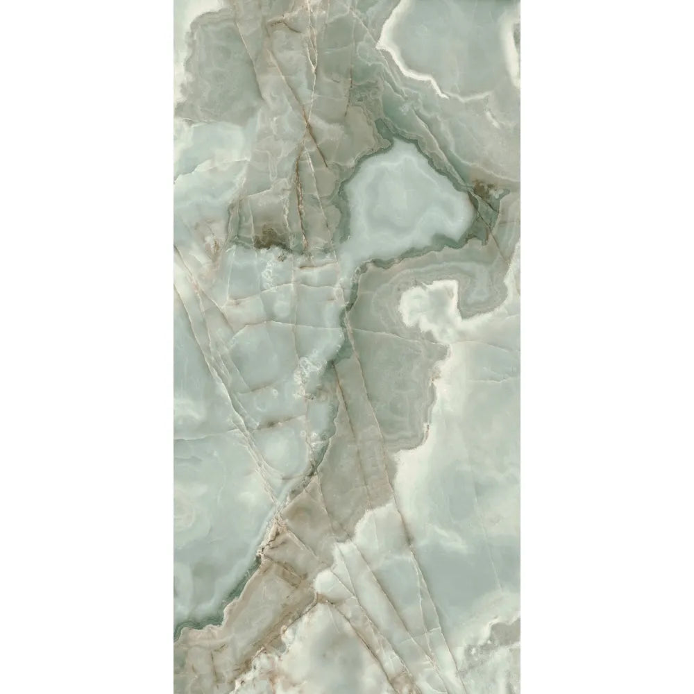 Marmerlook – Vloertegel – Groen – 160x320cm – Gepolijst – F52REJA