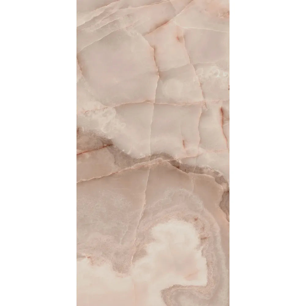 Marmerlook – Vloertegel – Roze – 60x120cm – Mat – F52RERO