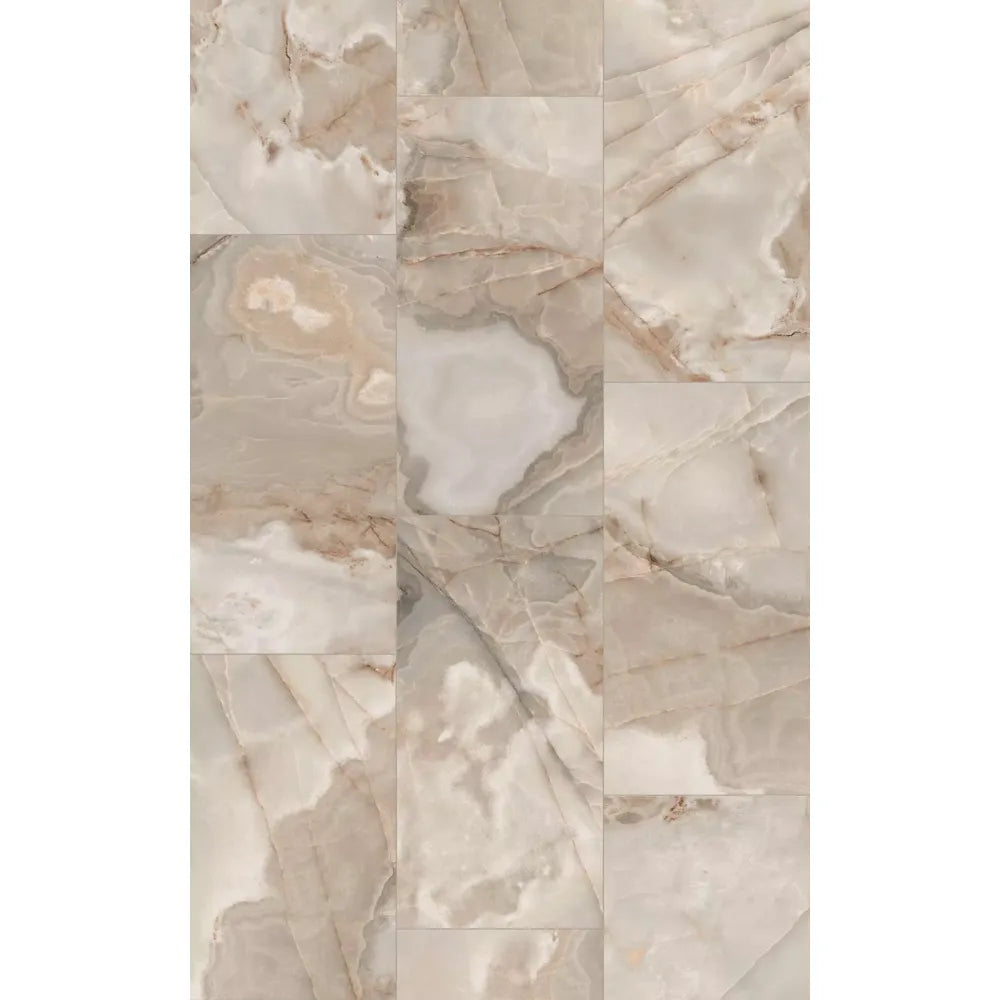 Marmerlook – Vloertegel – Lichtbruin – 60x120cm – Gepolijst – F52RENO