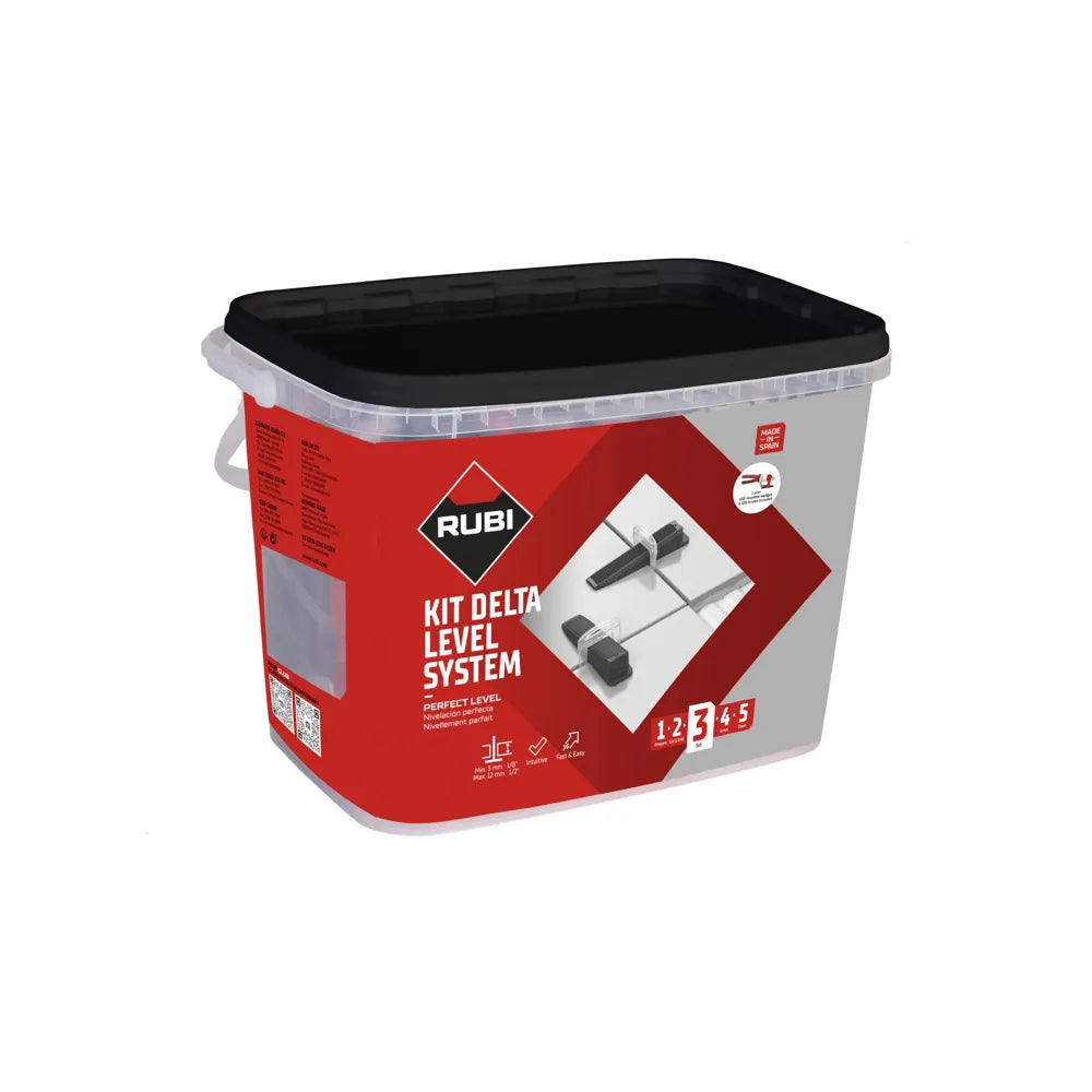 Rubi Delta Levelling Systeem Kit - 1,5mm