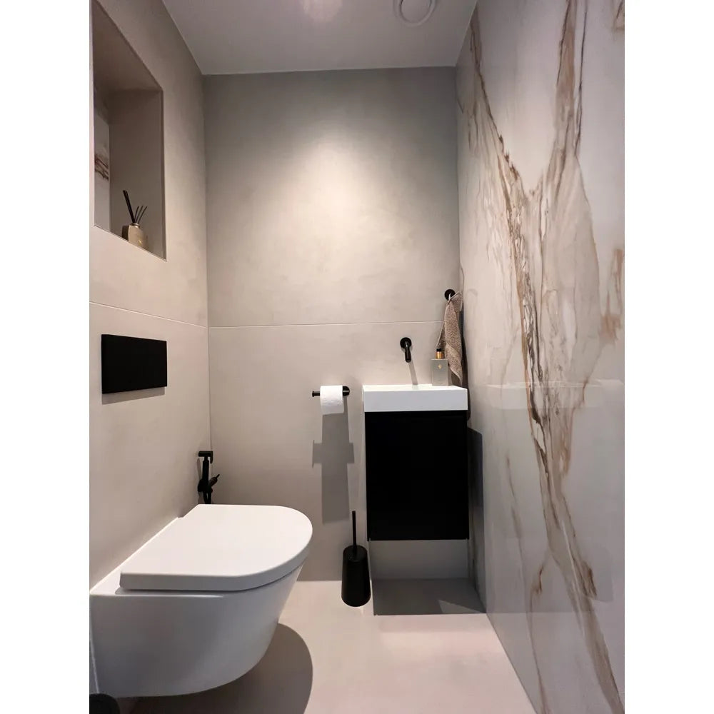 Betonlook - Vloertegel - Creme - 120x120cm - Mat - C05JOCA