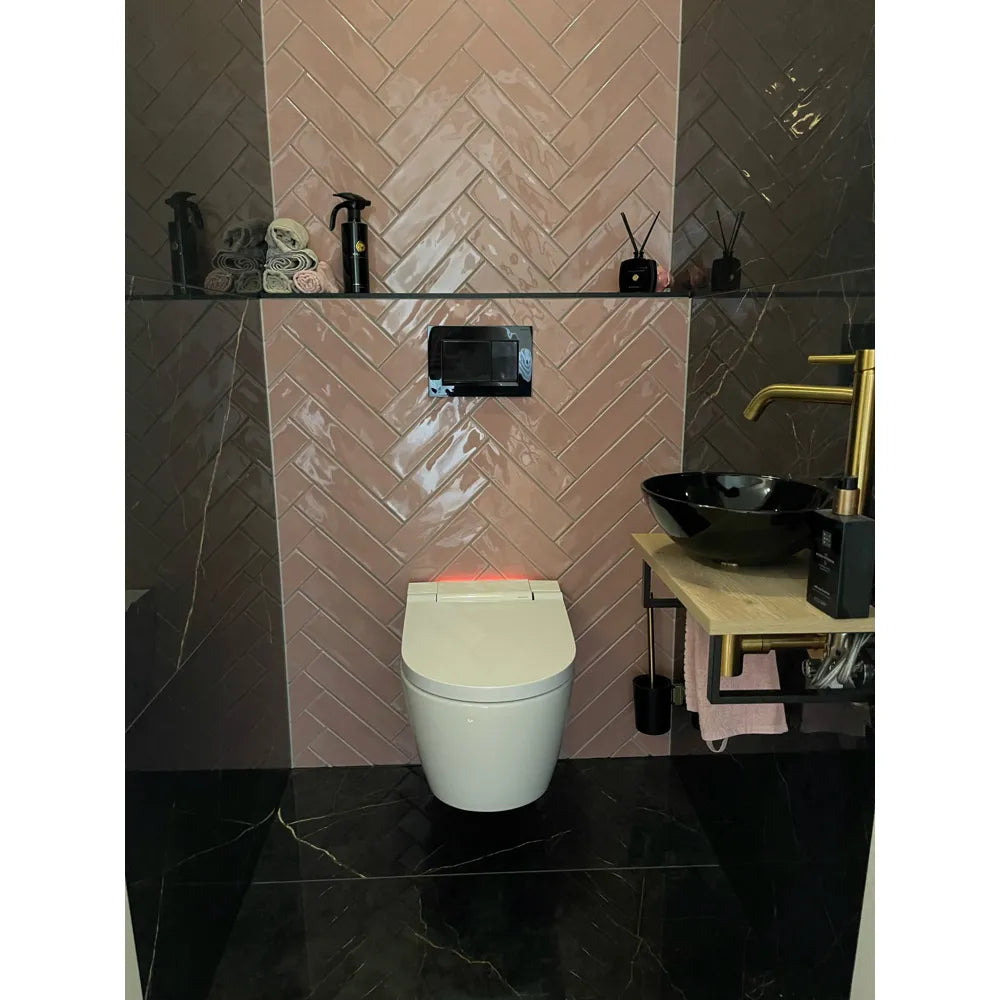 Marmerlook - Vloertegel - Zwartblauw - 60x120cm - Gepolijst - F25SENL