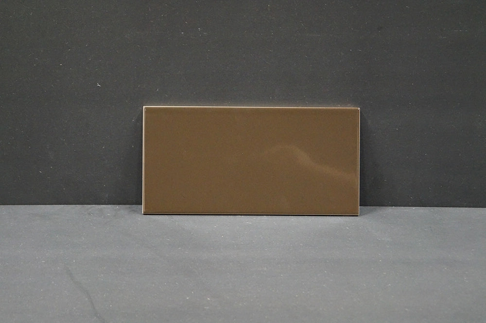 Latinia – Terra Brown – Wandtegel – 15x30cm – Glanzend - RAL8014