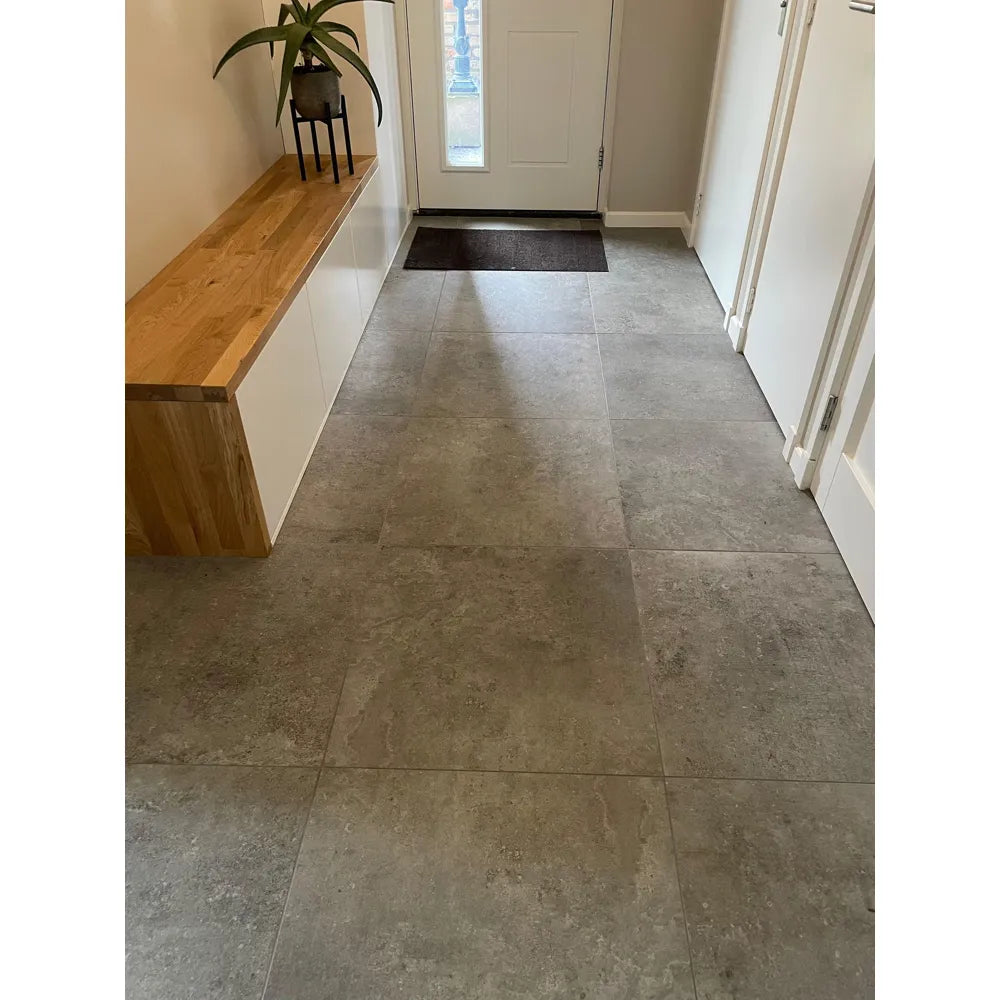 Natuursteenlook - Vloertegel - Grijs - 60x60cm - Mat - F25REFO