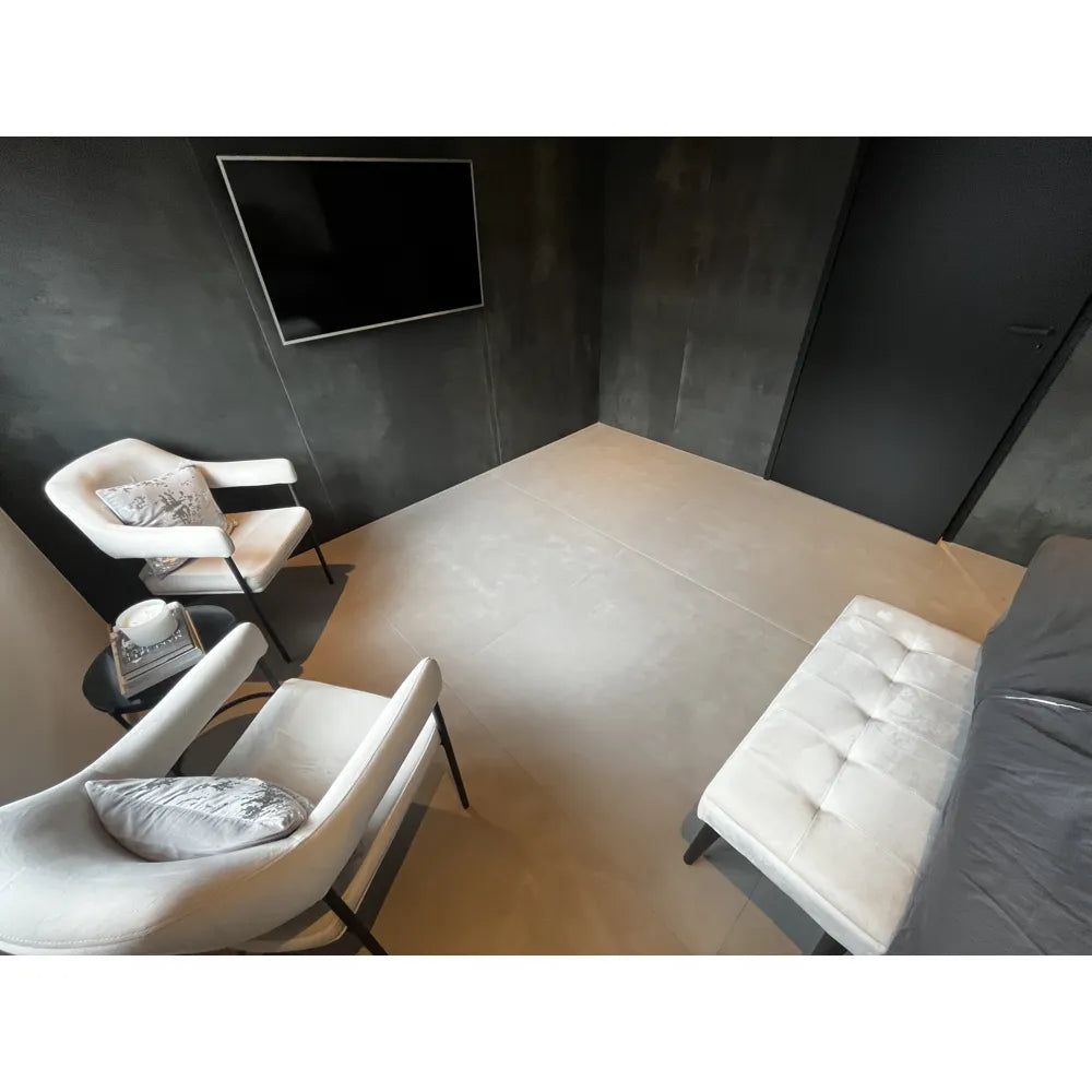 Roestlook - Vloertegel - Antraciet - 120x280cm - Mat - F25RENI