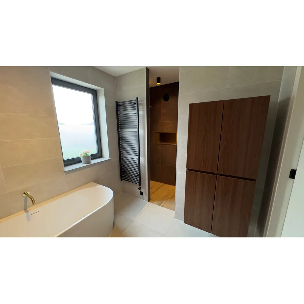 Natuursteenlook - Vloertegel - Grijswit - 60x60cm - Mat - R85SLIC