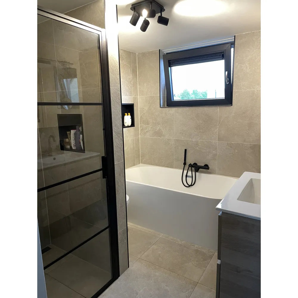 Natuursteenlook - Vloertegel - Zand - 60x60cm - Mat - R85SLSH