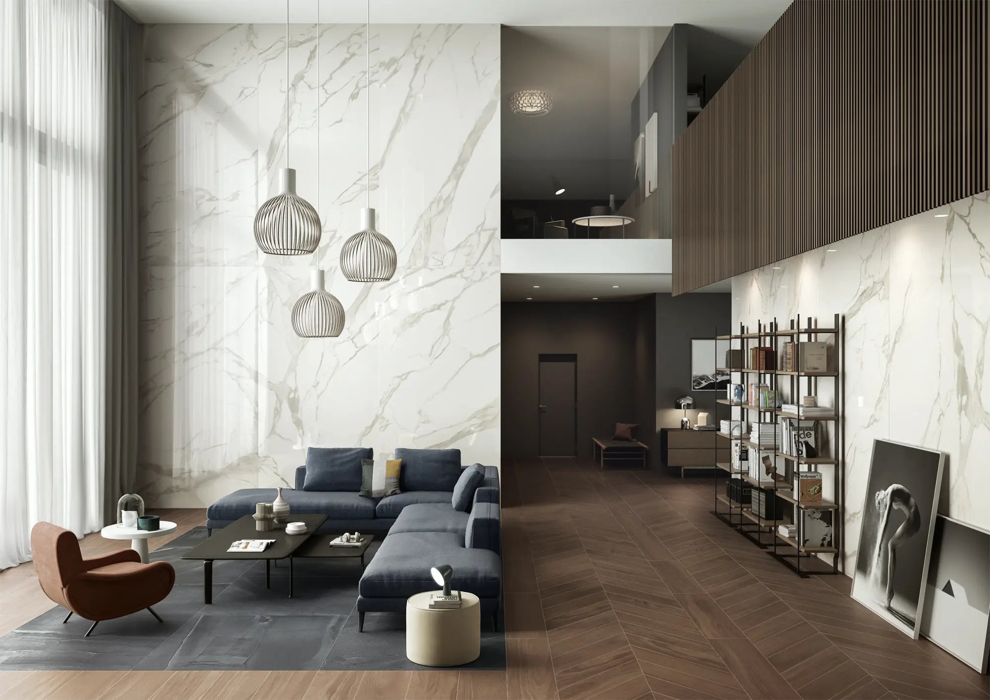 Caesar Anima - Calacatta Oro - Vloertegel - 60x60cm - Mat - AEMR