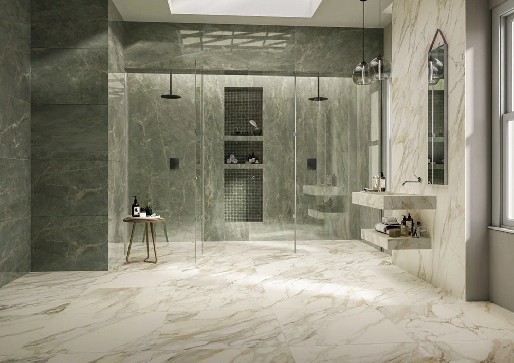 Caesar Anima Ever - Sage Green - Vloertegel - 120x278cm - Gepolijst - AFA3