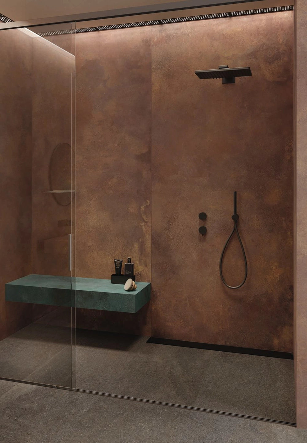 Caesar Alchemy - Copper - Vloertegel -  120x278cm - Mat - AFVH