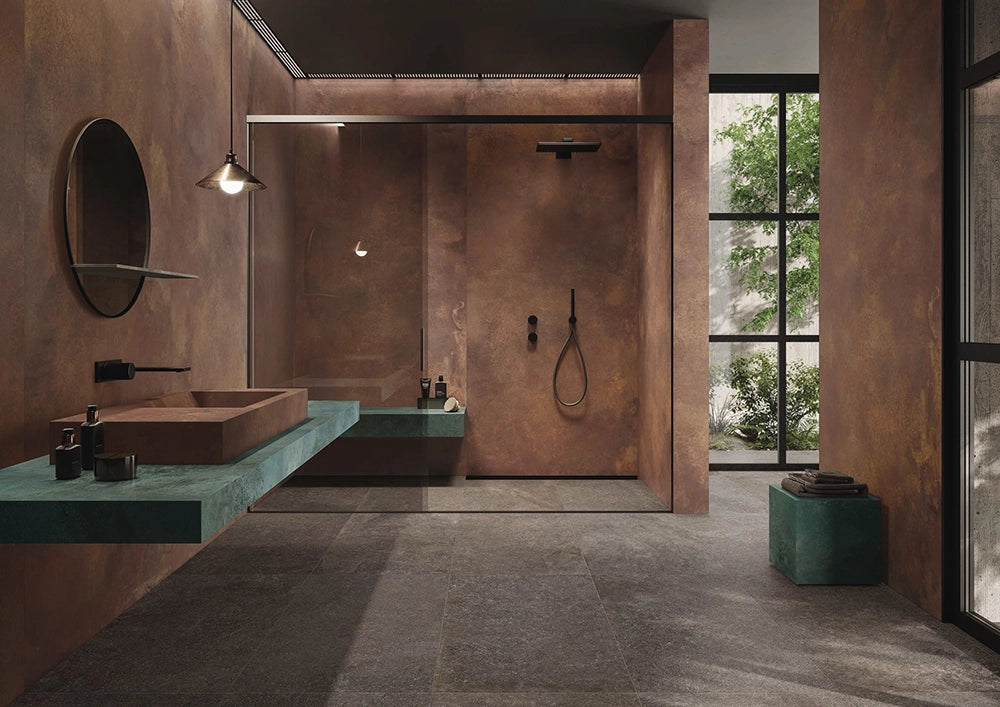 Caesar Alchemy - Copper - Vloertegel -  120x278cm - Mat - AFVH