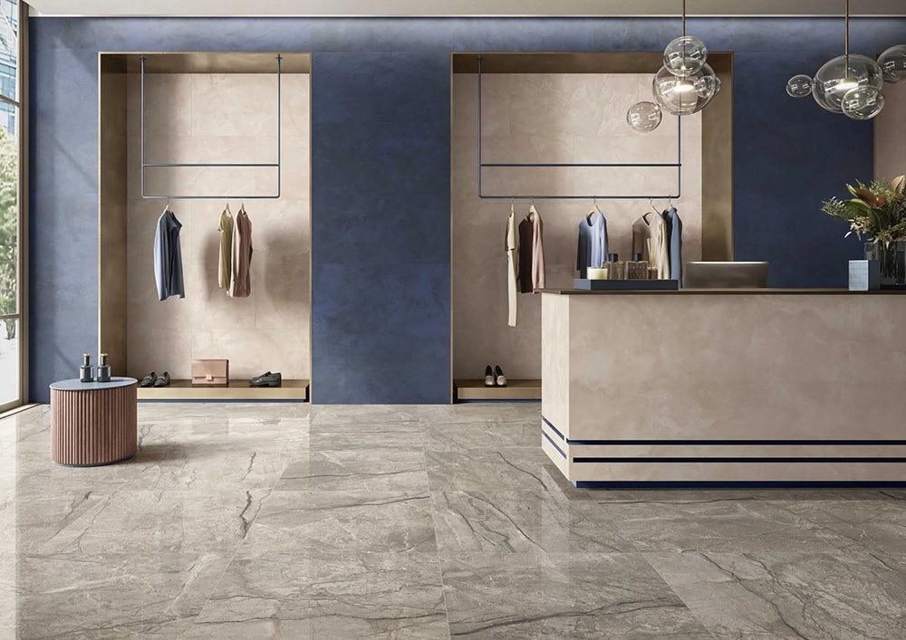 Caesar Anima Futura - Amazing Silver - Vloertegel - 60x120cm - Gepolijst - AGB6