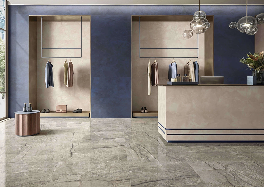 Caesar Anima Futura - Pink Onyx - Vloertegel - 60x120cm - Gepolijst - AGCA