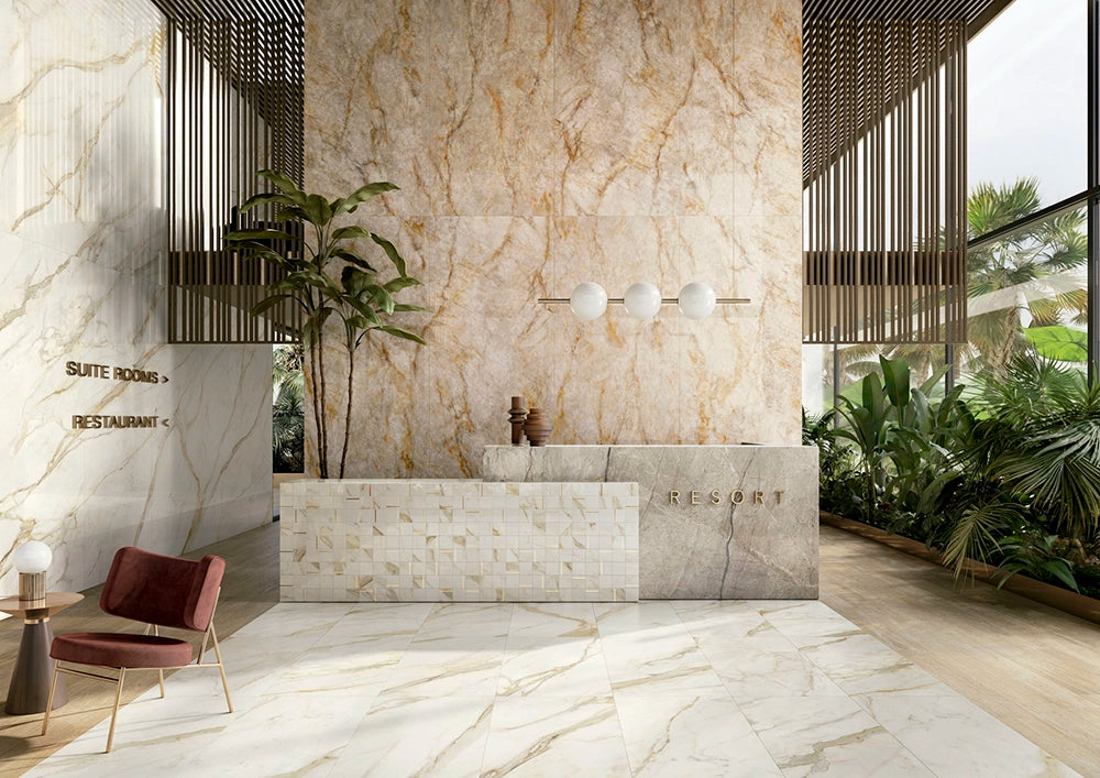 Caesar Anima Futura - Crystal Delight - Vloertegel - 120x120cm - Gepolijst - AGCH
