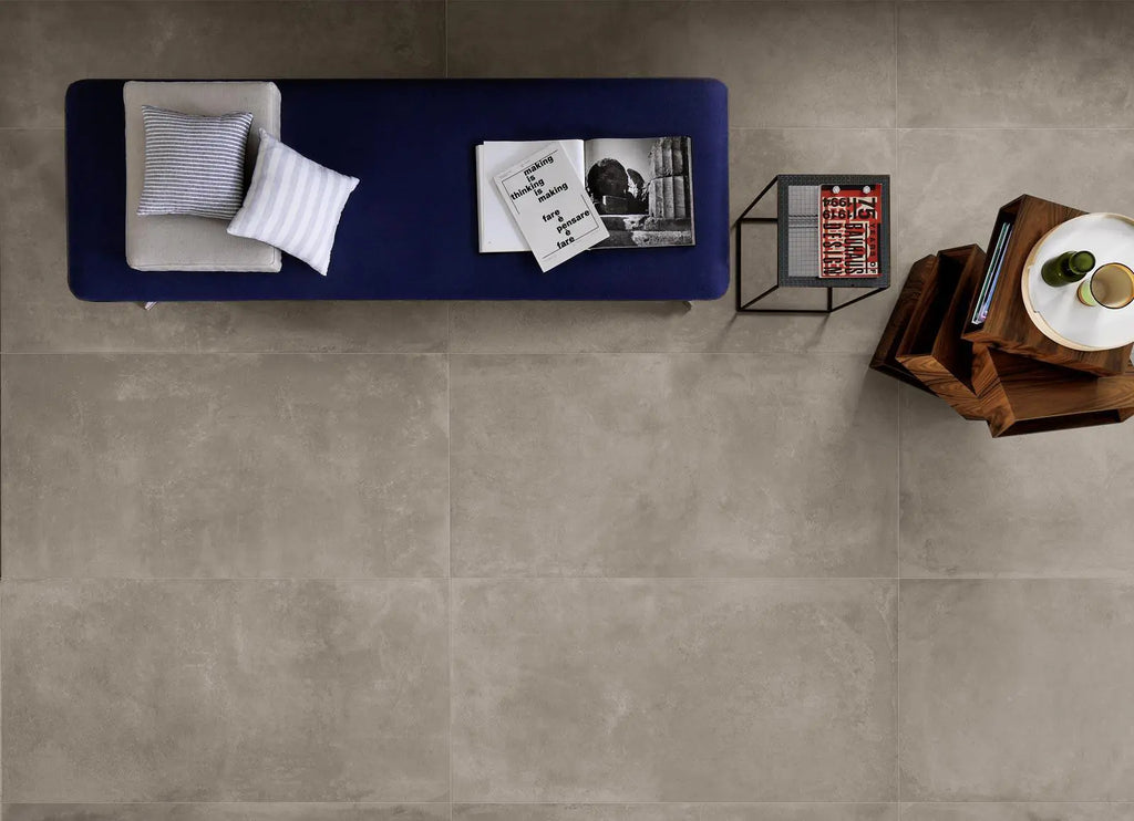 Ragno Boom - Acciaio - Vloertegel - 75x75cm - Mat - R53L