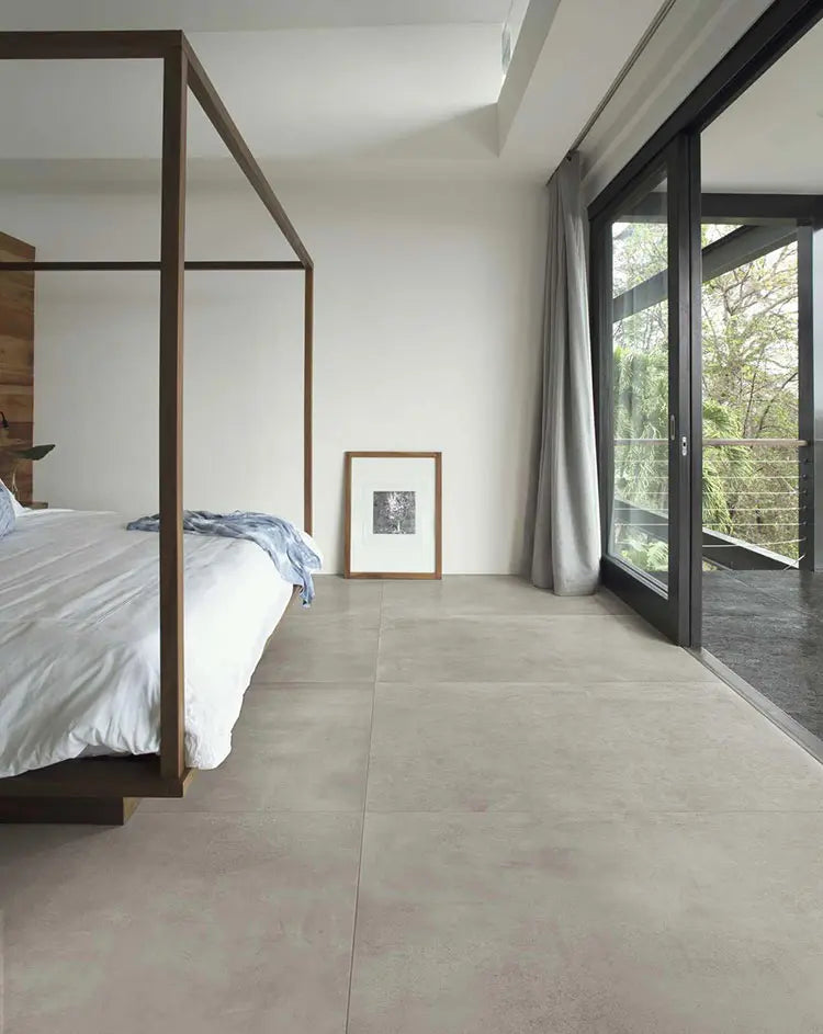 Ragno Maiora_Concrete Effect - Grigio Chiaro - Vloertegel - 120x120cm - Mat - R6SN