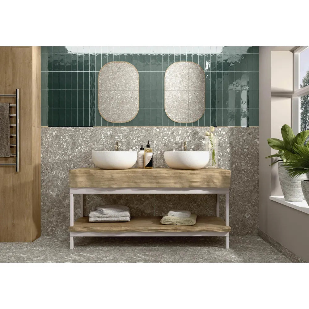 Pamesa May Fair – Vert – Wandtegel – 6,5x20cm – Glans