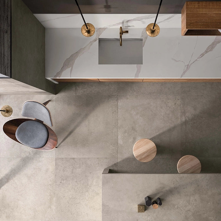 Flaviker Hyper - Grey - Vloertegel - 80x80cm - Mat - 0002458