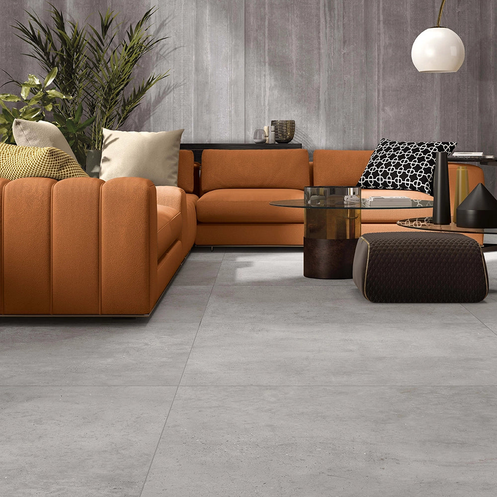 Flaviker Hyper - Silver - Vloertegel - 60x120cm - Mat - 0002451