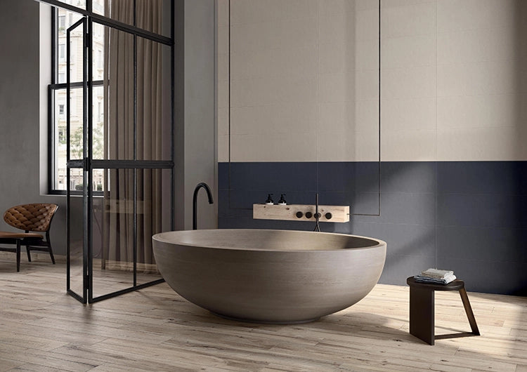 Flaviker Nordik Wood - Beige - Vloertegel - 10x60cm - Mat - PF60007817