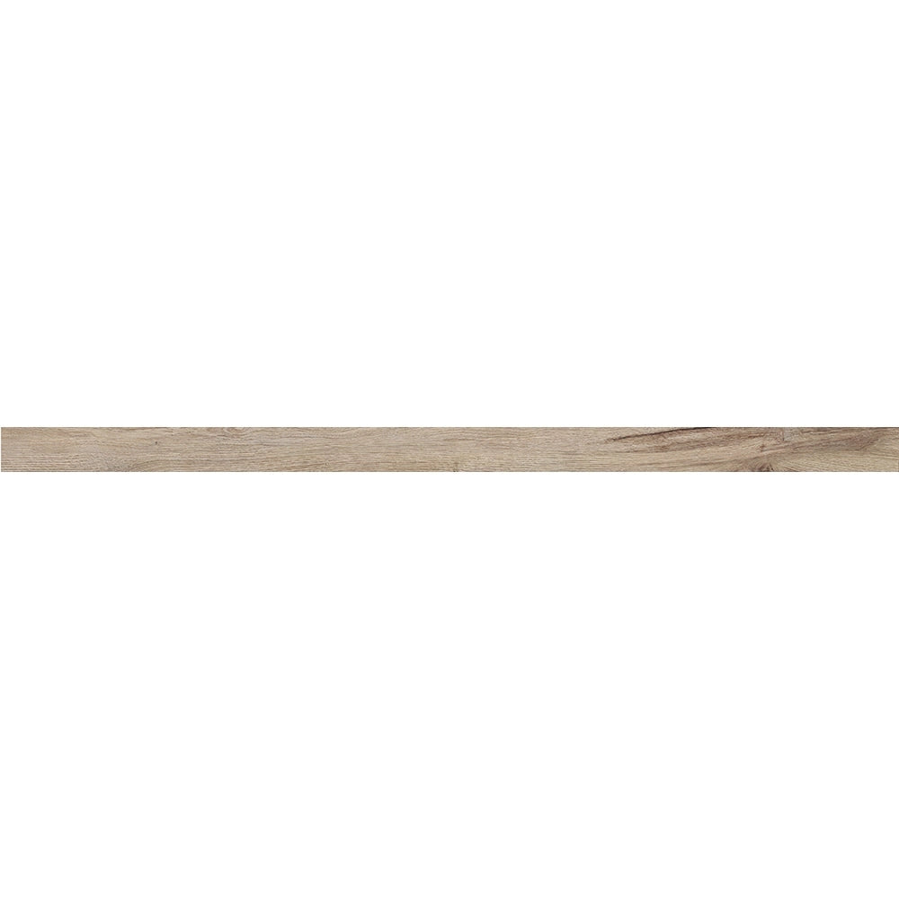 Flaviker Nordik Wood - Beige - Plinttegel - 6,5x120cm - Mat - 0004616