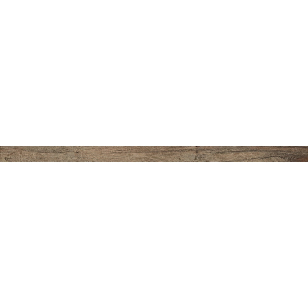 Flaviker Nordik Wood - Brown - Plinttegel - 6,5x120cm - Mat - 0004618