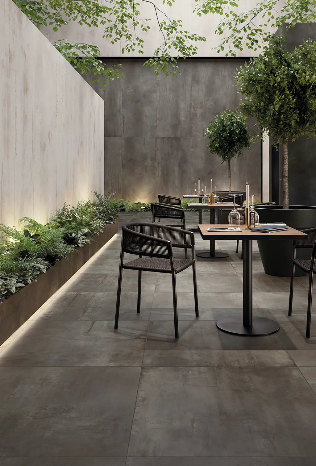 Flaviker Rebel - Lead - Vloertegel - 120x120cm - Mat - 0003760