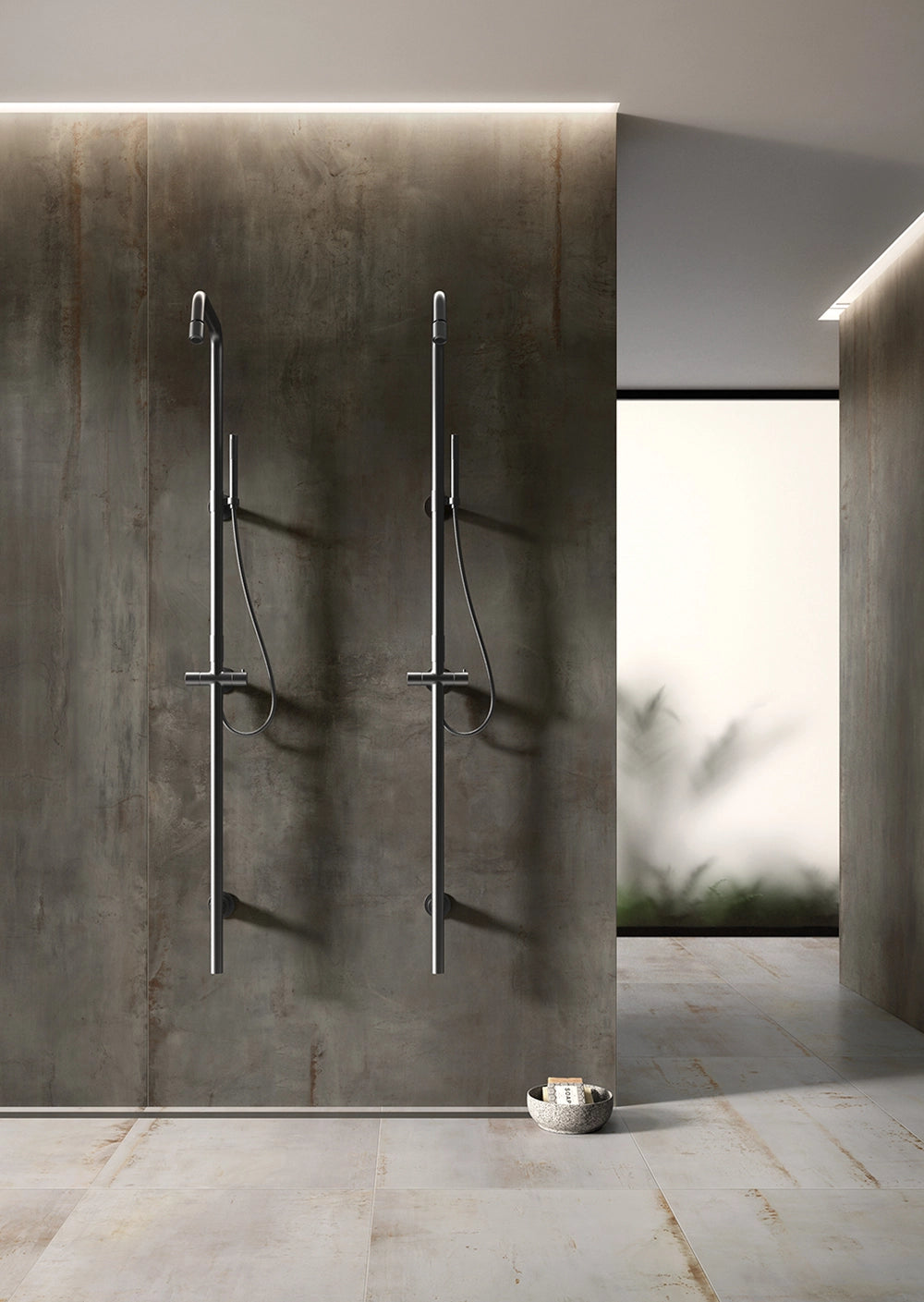 Flaviker Rebel - Lead - Plinttegel - 5,5x60cm - Mat - 0004171