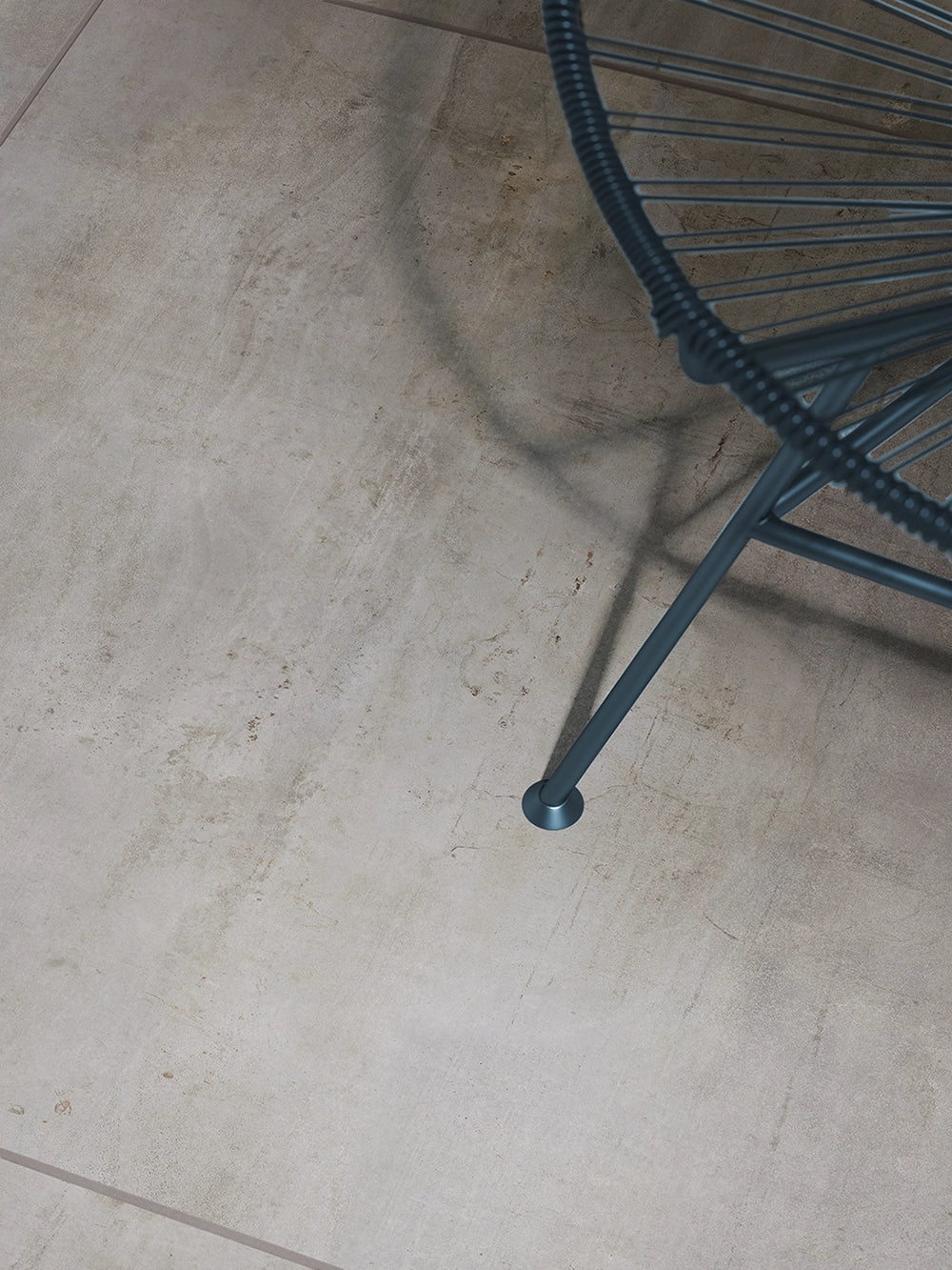 Flaviker Rebel - Silver - Plinttegel - 5,5x80cm - Mat - 0004068