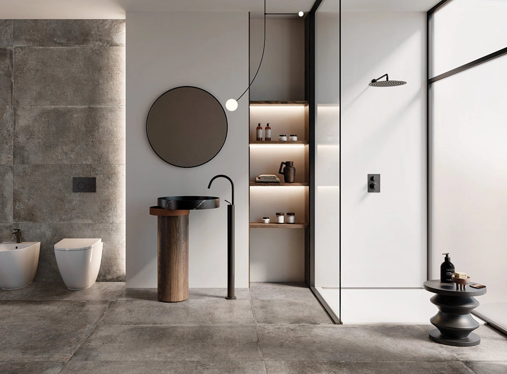 Flaviker Re_Tour - Fog - Vloertegel - 60x120cm - Mat - 0006001