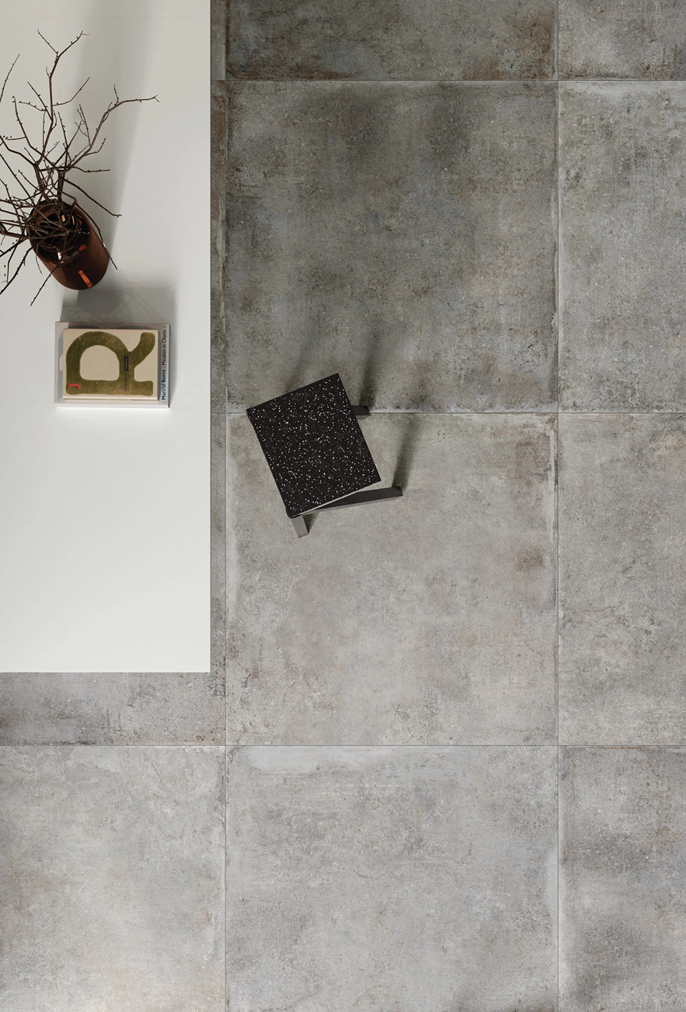 Flaviker Re_Tour - Fog - Vloertegel - 60x120cm - Mat - 0006001