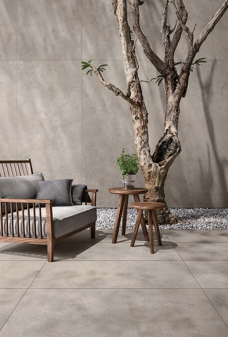 Flaviker Hyper - Grey - Vloertegel - 120x280cm - Mat - 0008079