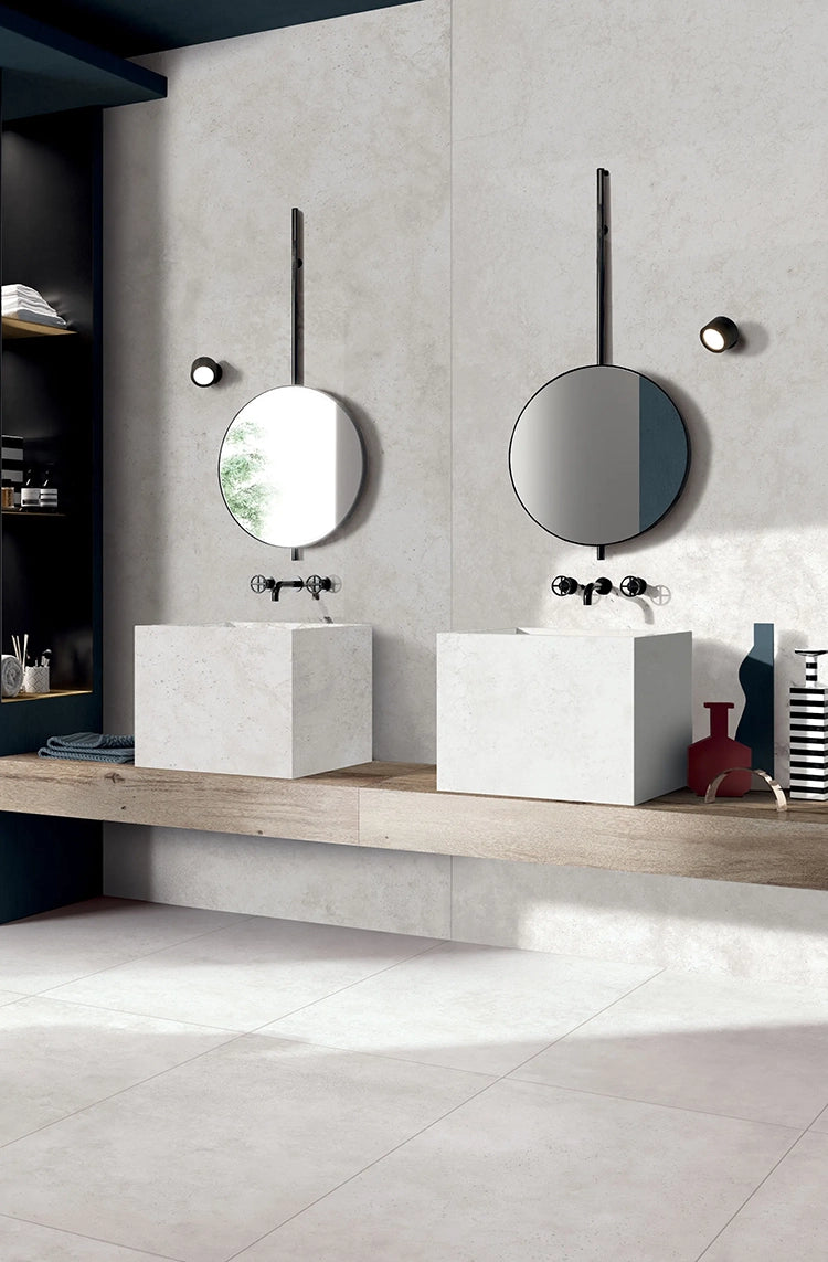 Flaviker Hyper - White - Vloertegel - 120x280cm - Mat - 0008662