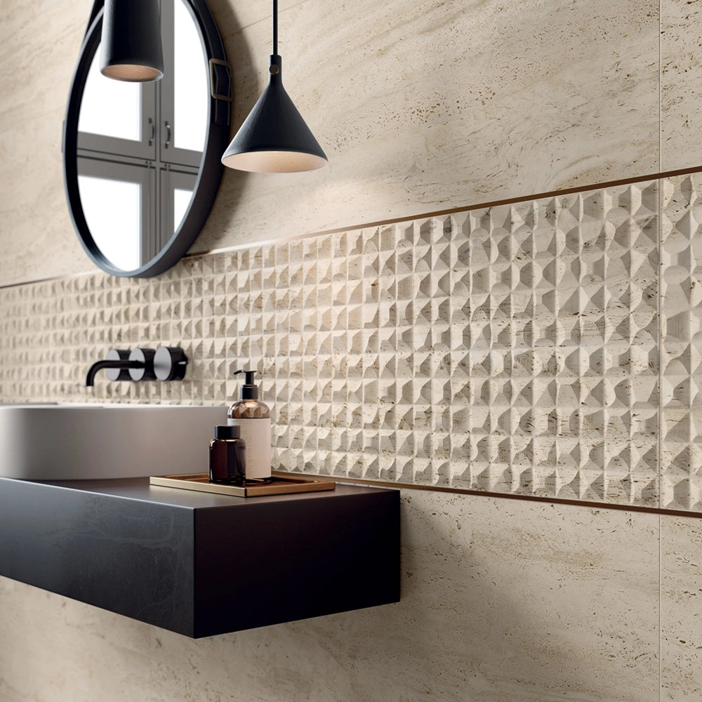 Flaviker Navona - Honey Vein - Vloertegel - 60x120cm - Mat - 0005214