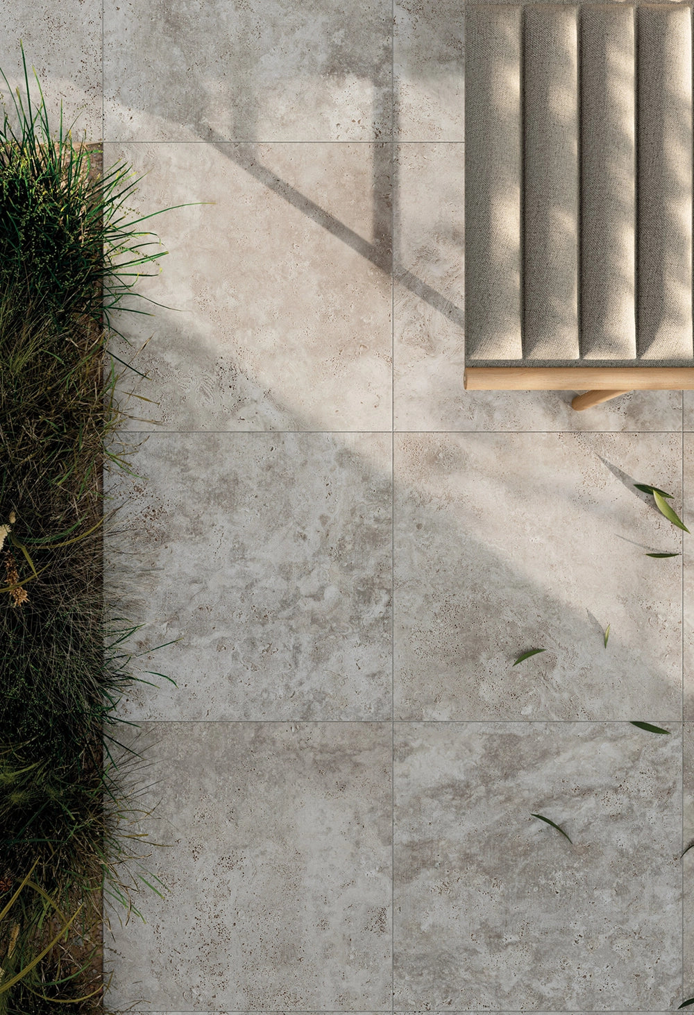 Flaviker Navona - Grey Cross - Vloertegel - 60x120cm - Mat - 0005942