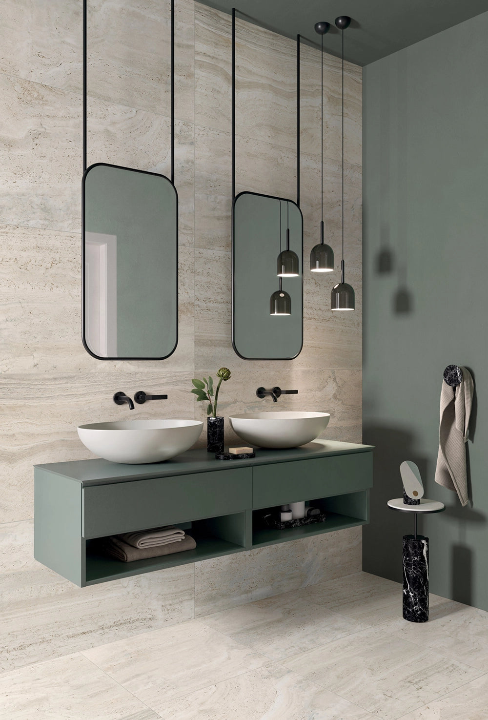 Flaviker Navona - Bone Vein - Vloertegel - 120x120cm - Mat - 0005209