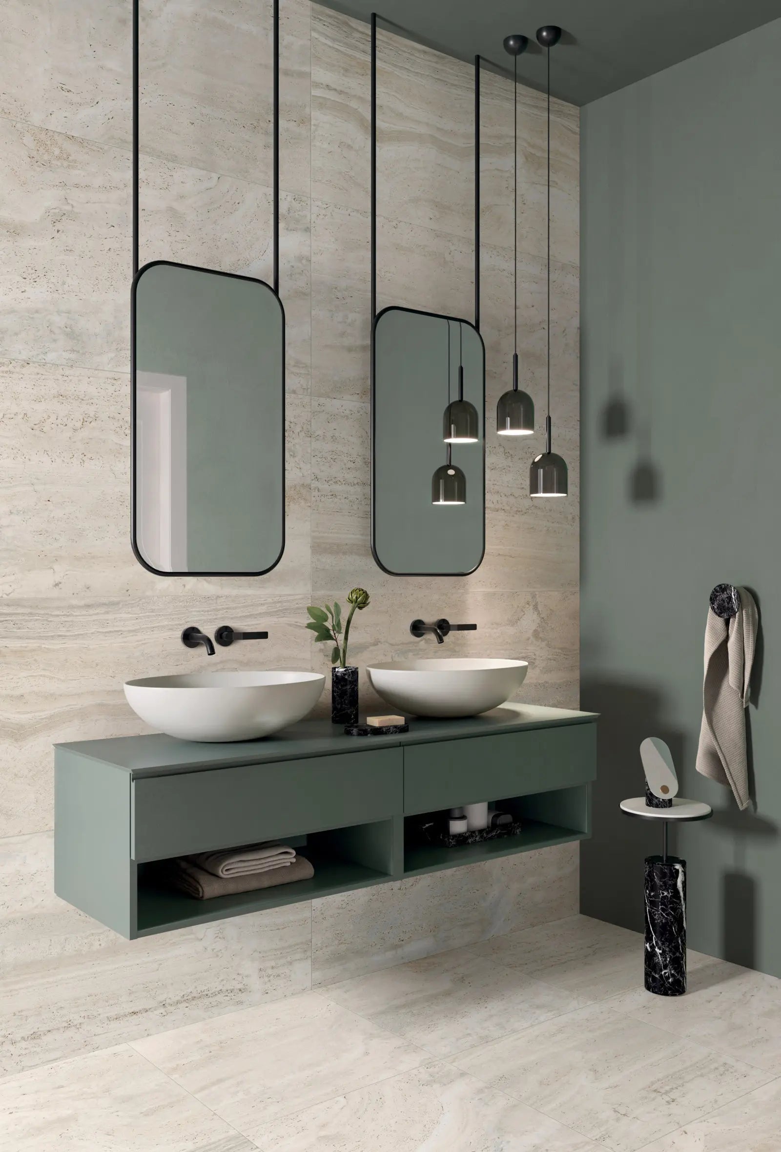 Flaviker Navona - Bone Vein - Vloertegel - 120x280cm - Mat - 0008664