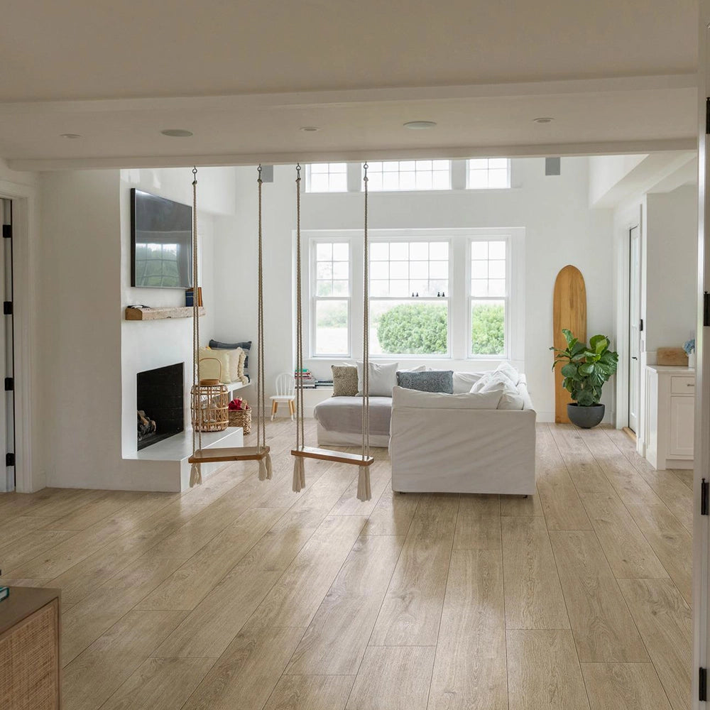 Houtlook - Vloertegel - Beige/Creme - 25x150cm - Mat - R85OSAV