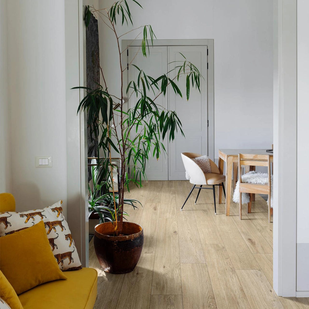Houtlook - Vloertegel - Beige/Creme - 20x120cm - Mat - R85OSAV