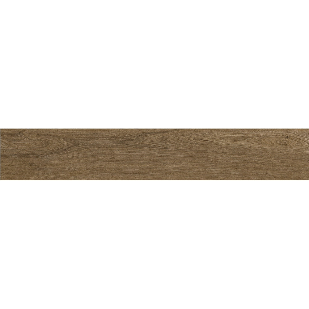 Houtlook - Vloertegel - Bruin - 20x120cm - Mat - R85OSMA